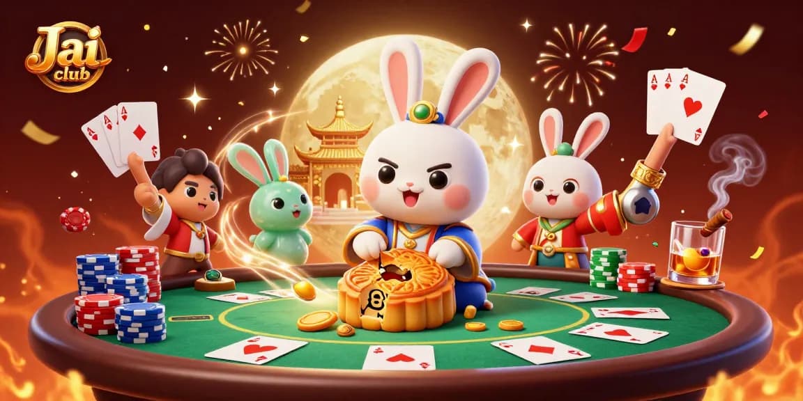 Engage with the thrilling Jai club experience featuring casino action and festive elements.