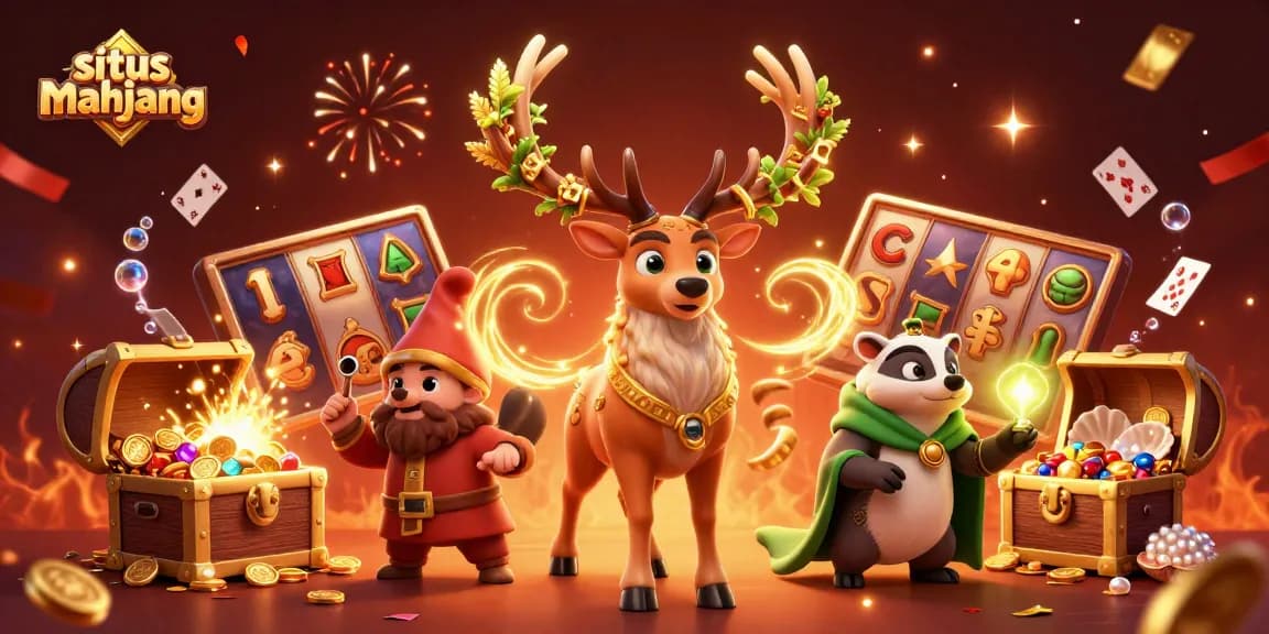 situs mahjong - Win big with entertaining slot games and vibrant environment in a magical scene.