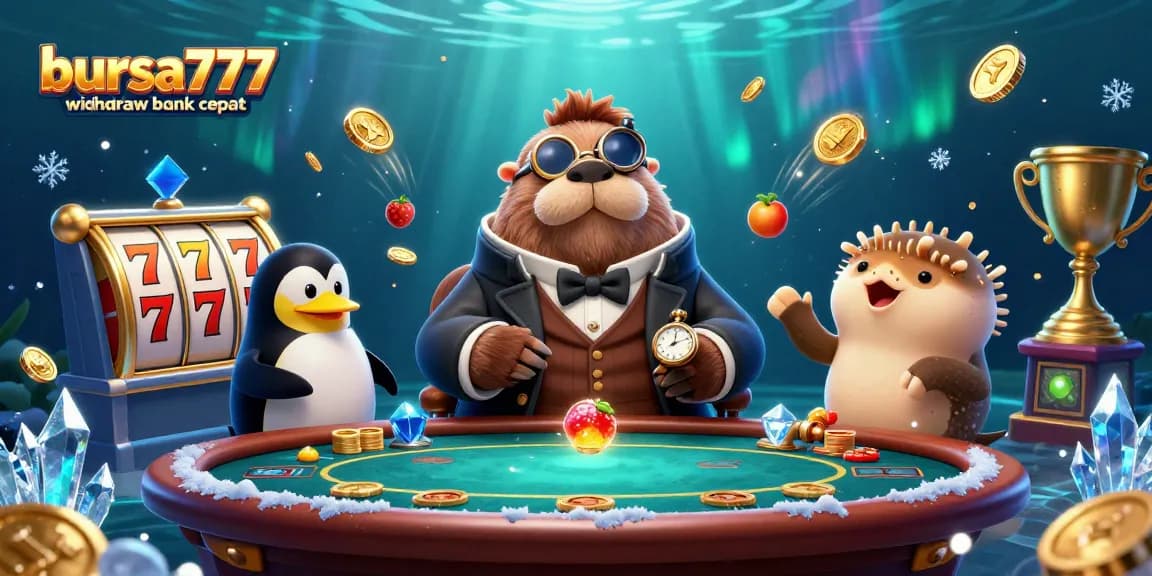 Experience exciting wins with bursa777 withdraw bank cepat at this vibrant underwater casino scene.