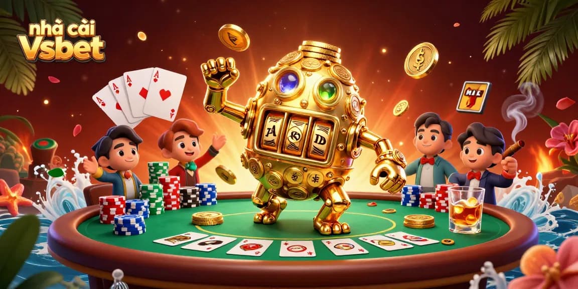 Engage in thrilling gameplay and win big at Nhà cái Vsbet with dynamic poker action.