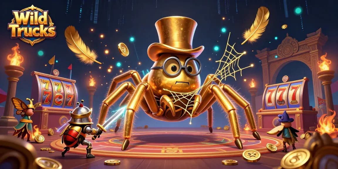 Engage with Wild Trucks, a thrilling slot adventure featuring dynamic characters and casino elements.