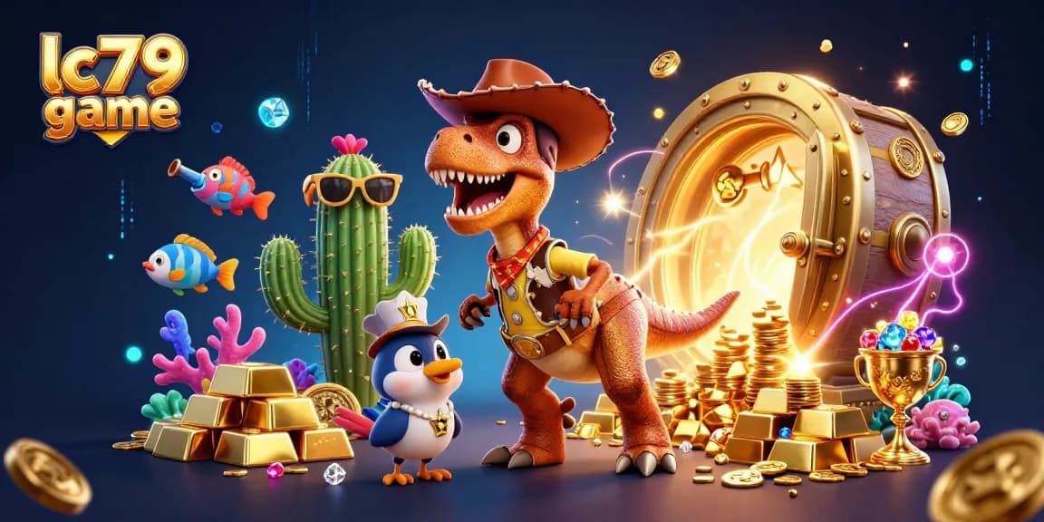 Chơi game bắn cá thú vị tại lc79 game với hình ảnh đầy ấn tượng.