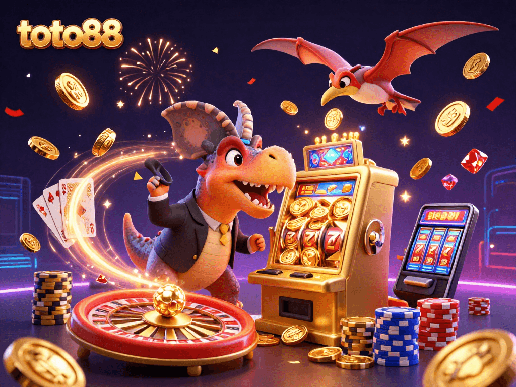Experience exciting wins at toto88 with dynamic slot action and vibrant casino elements.