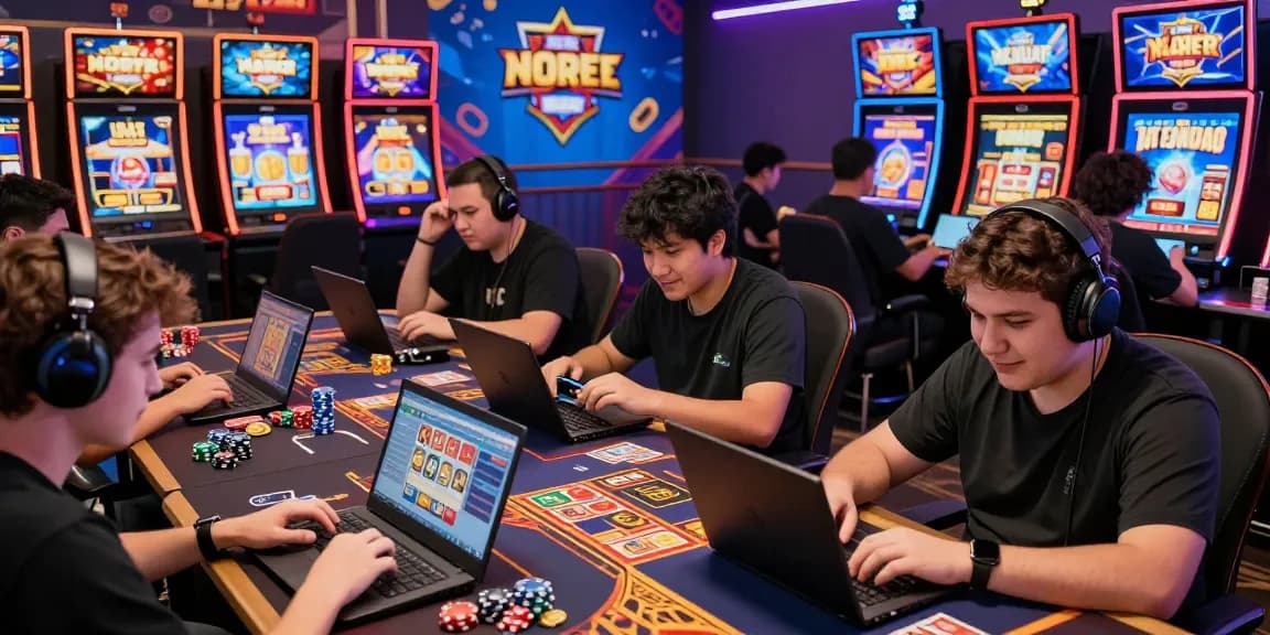 Players enjoying online gaming experiences with gamebaidoithuong showcased in a vibrant digital casino environment, highlighting excitement and community.