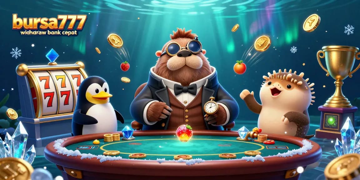 Experience exciting wins with bursa777 withdraw bank cepat at this vibrant underwater casino scene.