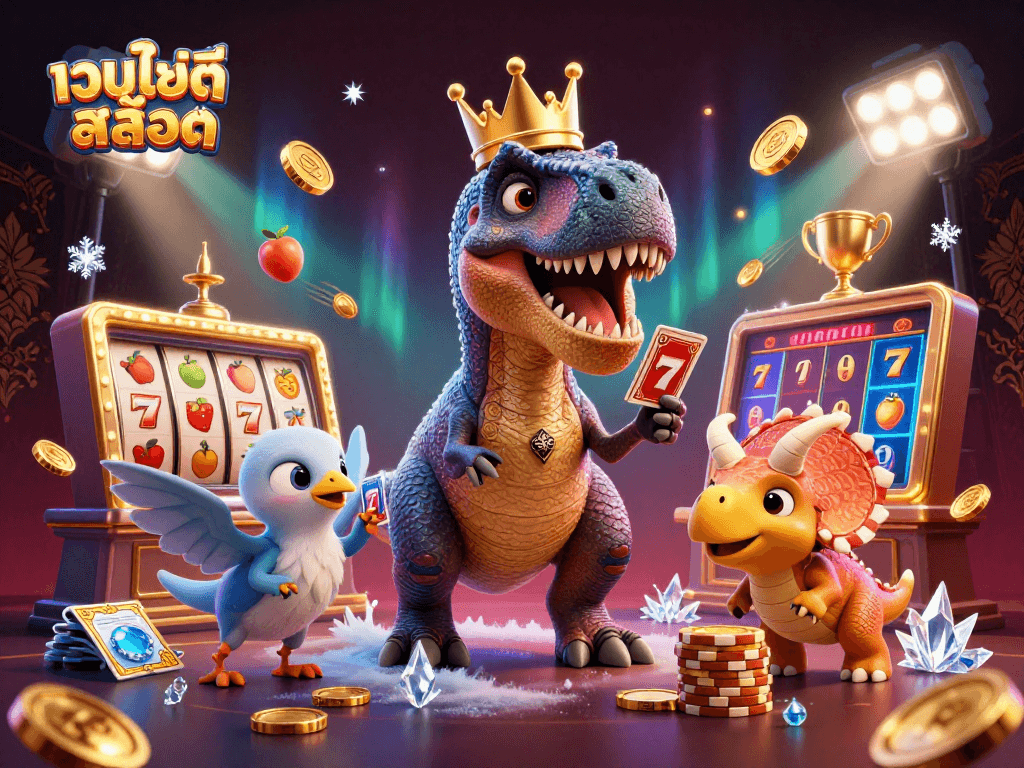 สนุกกับการเล่นเว็บไซต์สล็อต ผ่านภาพการ์ตูนที่เต็มไปด้วยบรรยากาศคาสิโน
