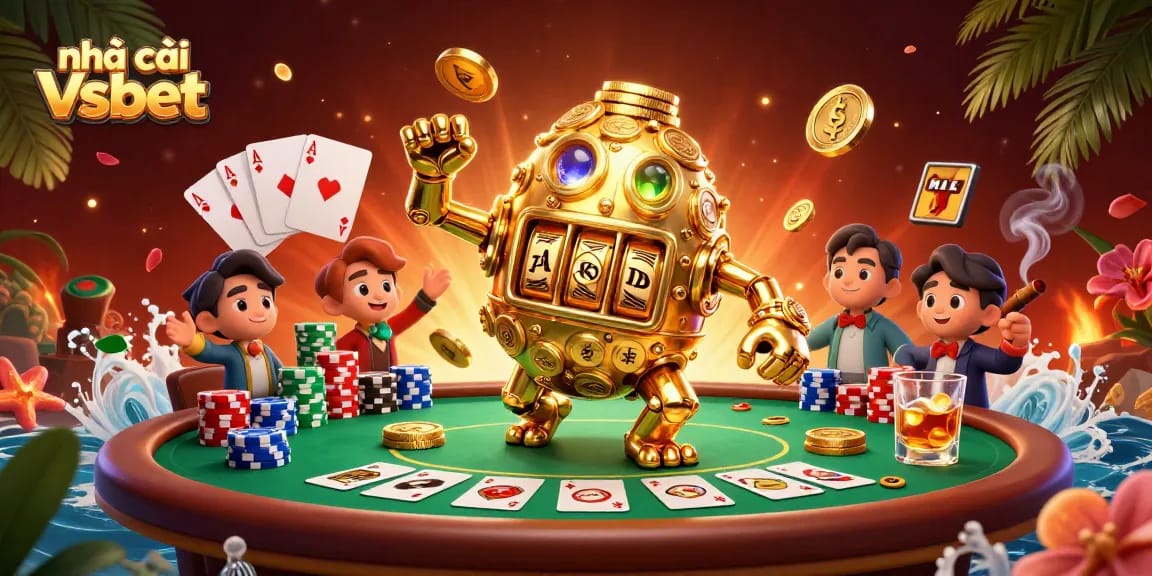 Engage in thrilling gameplay and win big at Nhà cái Vsbet with dynamic poker action.