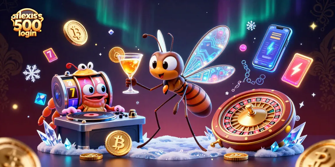 Join the fun with alexis 500 login while winning at the golden roulette wheel and slot reels.