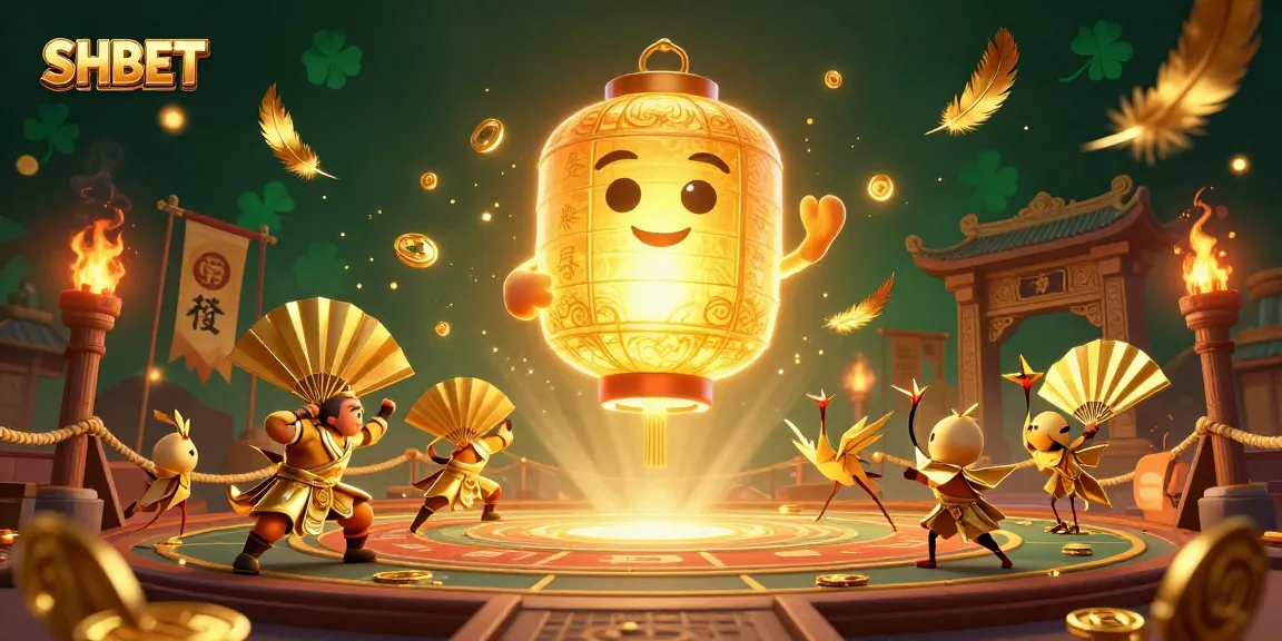 Bet with SHBET's magical 3D casino illustration showcasing vibrant symbols of fortune and gaming energy.