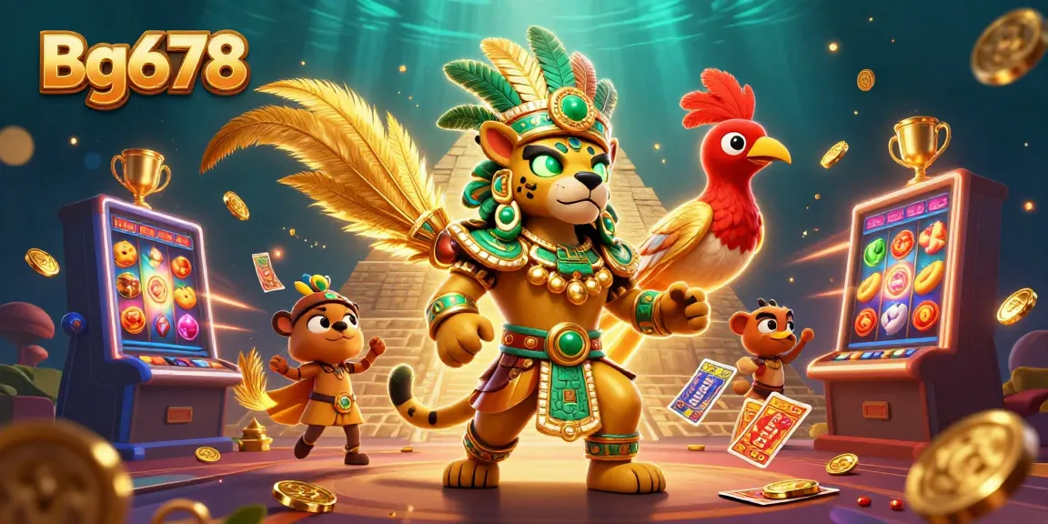 Engage with Bg678's thrilling slot game experience featuring vibrant symbols and gold coins.