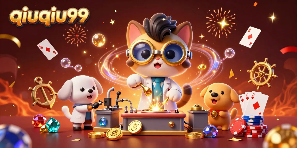 Experience thrilling poker games with qiuqiu99 in a vibrant, dynamic casino atmosphere.