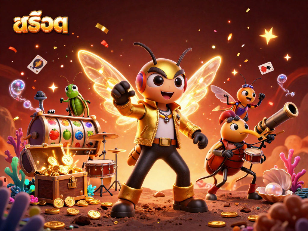 Engage with slots adventure as cicada rock star wins big money in vibrant casino