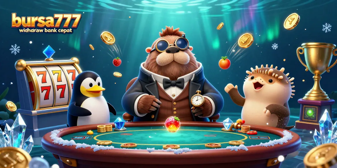 Experience exciting wins with bursa777 withdraw bank cepat at this vibrant underwater casino scene.