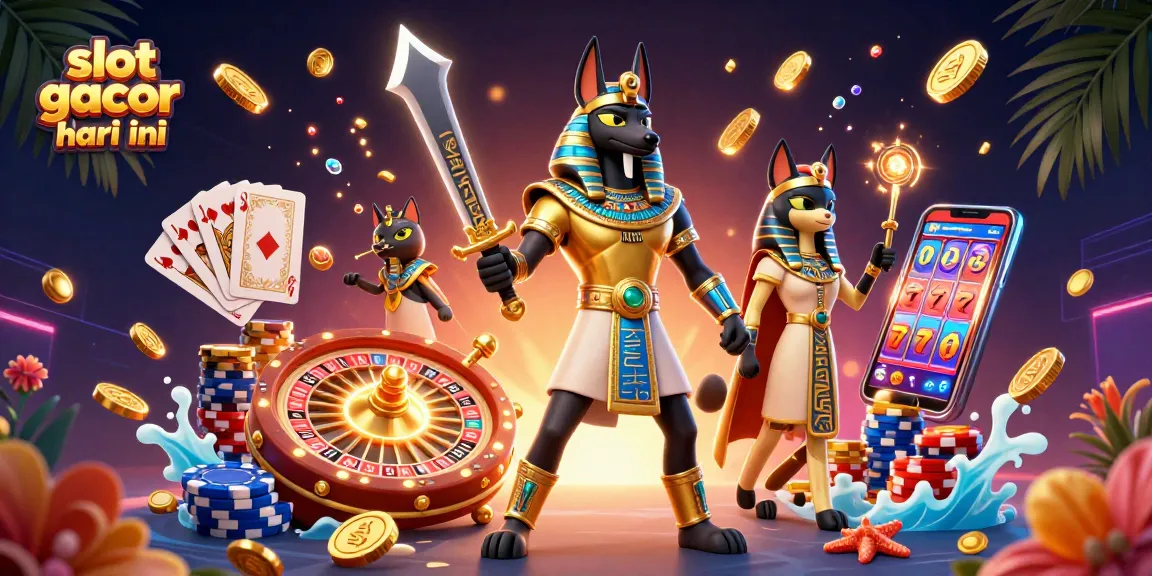 Menang besar di slot gacor hari ini dengan Anubis dan Bastet yang beraksi di kasino 3D.