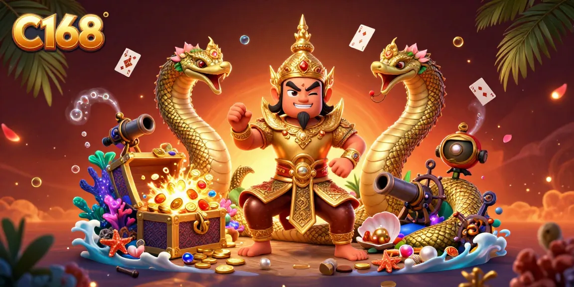 C168 invites players to explore thrilling casino adventures with vibrant treasures and games.