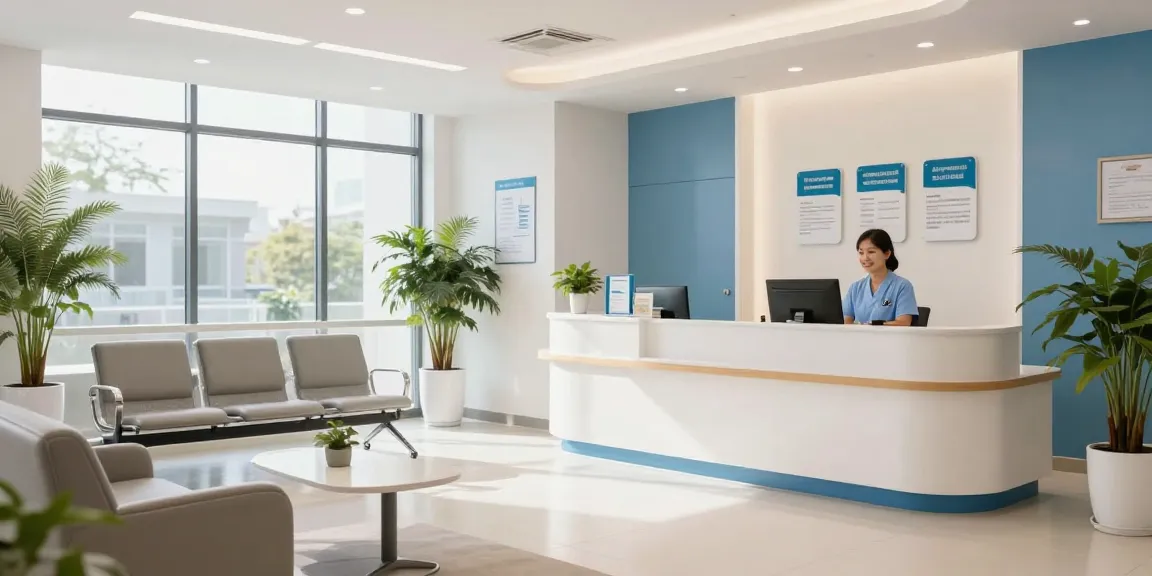 David Hoffmeister reviews and patient care in a modern medical clinic setting promoting healthcare trust.