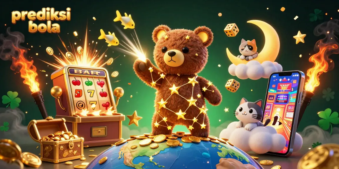 Experience thrilling prediksi bola action with a vibrant, dynamic casino illustration showcasing unique gaming elements.