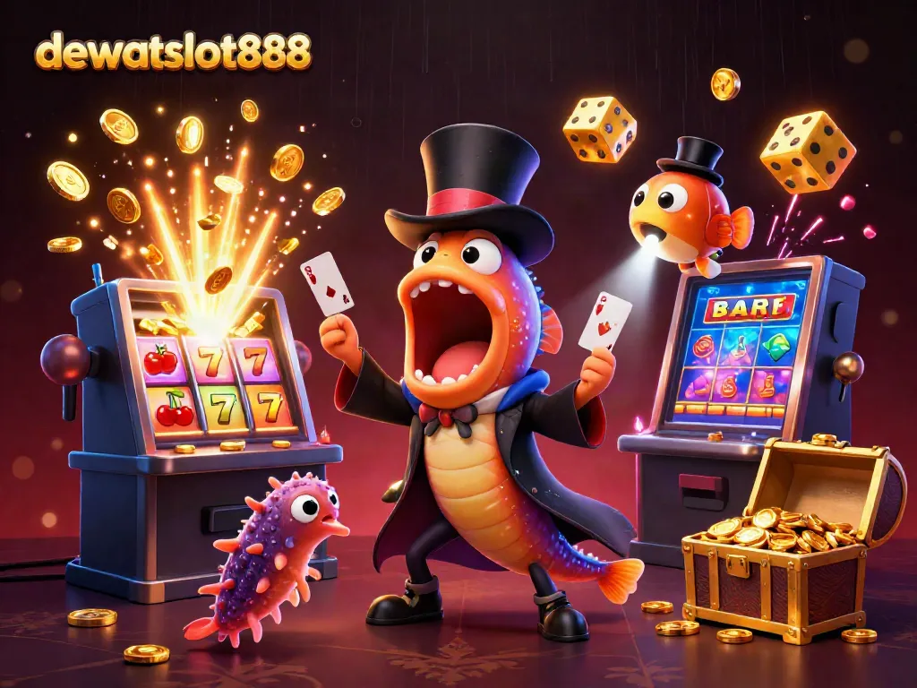 Menangkan koin berharga di arena permainan tembak ikan dan slot dewataslot888.