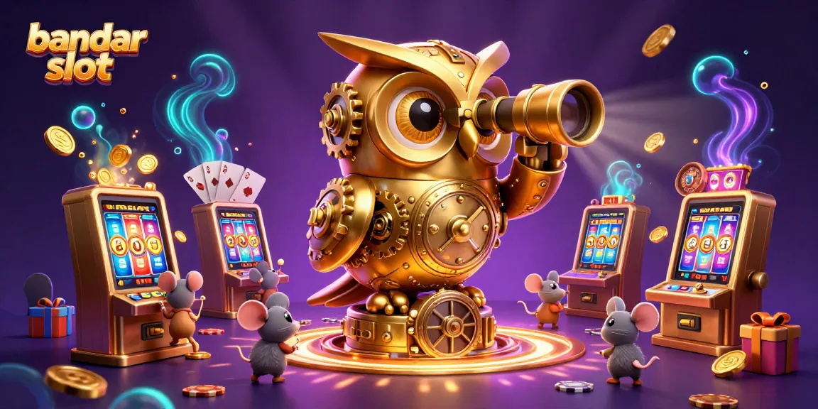 Jelajahi bandar slot dengan ilustrasi detail 3D yang memukau dan penuh elemen permainan.