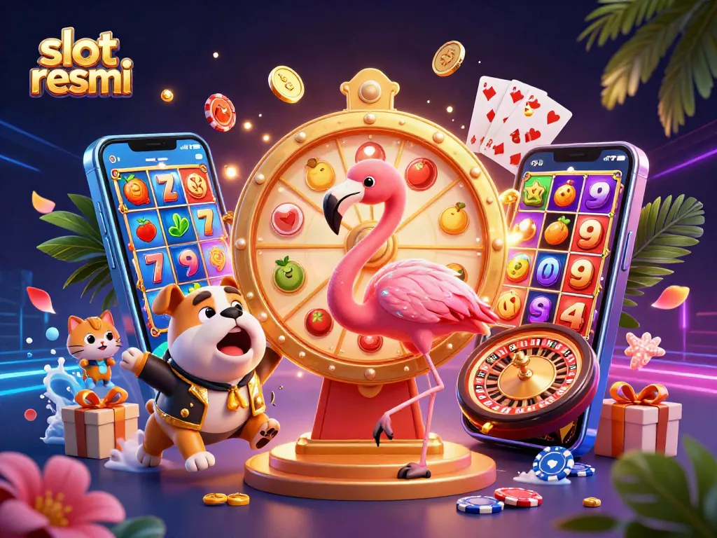 Spin through exciting slot resmi screens with vibrant characters and rewards in a captivating casino scene.