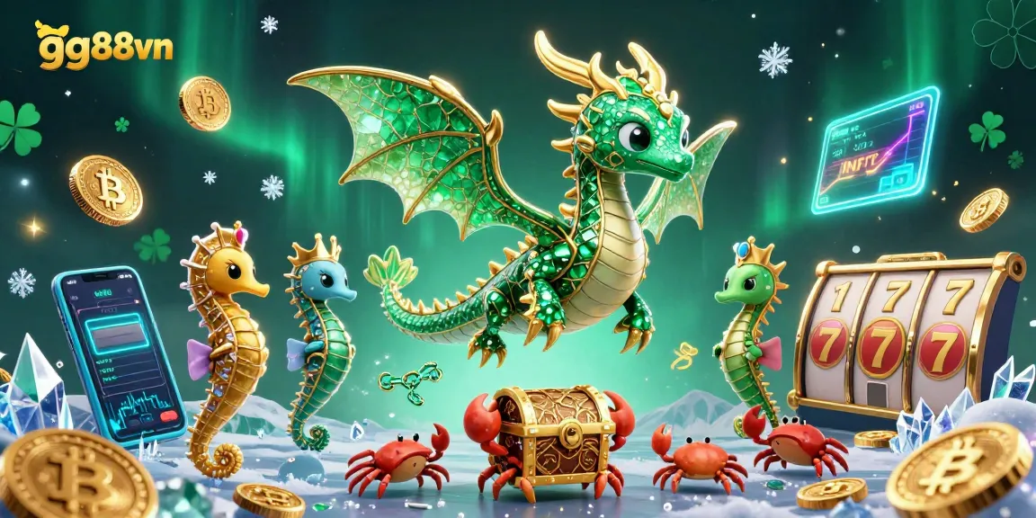 Play exciting slots at gg88vn with 3D dragon and treasure, immerse in rich gaming experience.