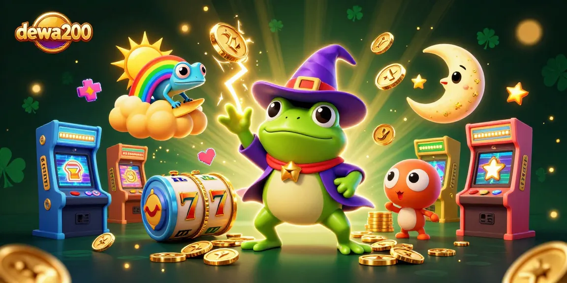Menangkan jackpot di dewa200 dengan ilustrasi kasino 3D yang penuh warna dan detail.