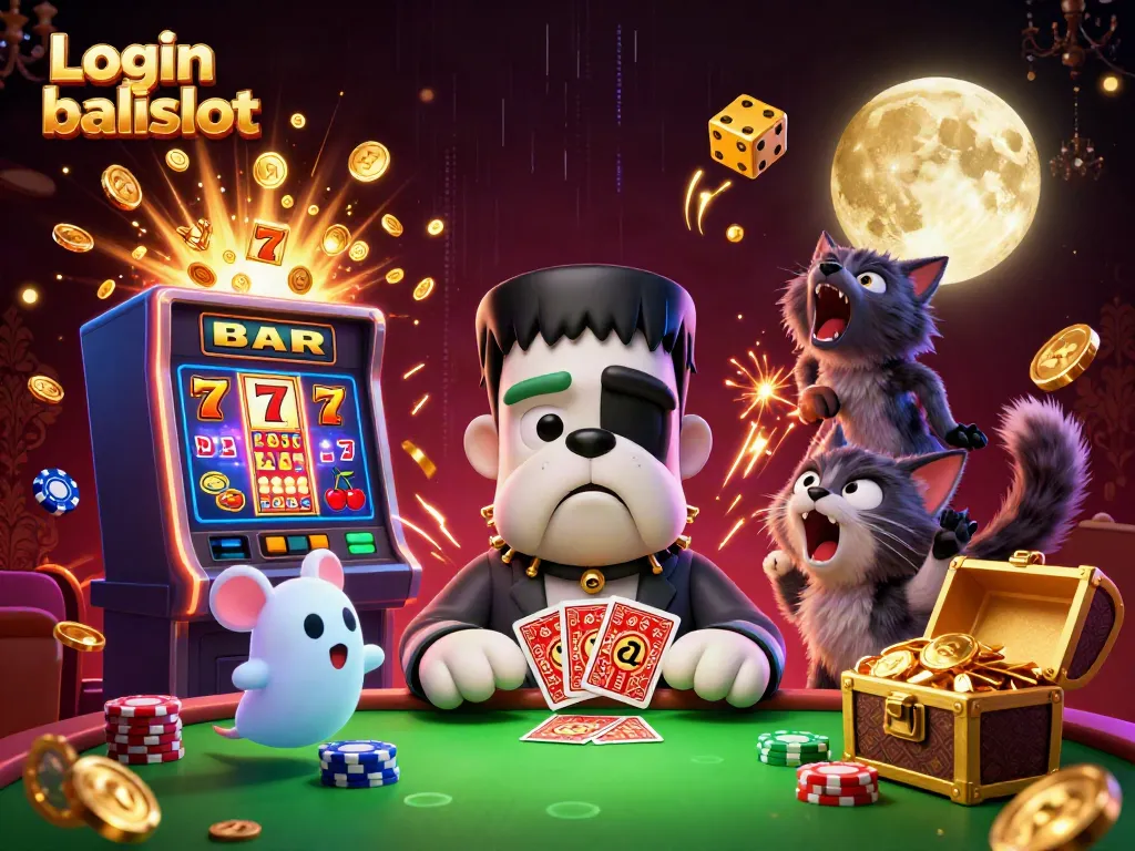 Experience thrilling gameplay with Login balislot featuring unique characters and vibrant casino elements.