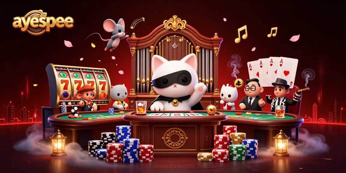 Menggambarkan aksi bermain slot online, ayespee menambahkan berbagai simbol buah dan jackpot yang menarik dalam dunia kasino digital.