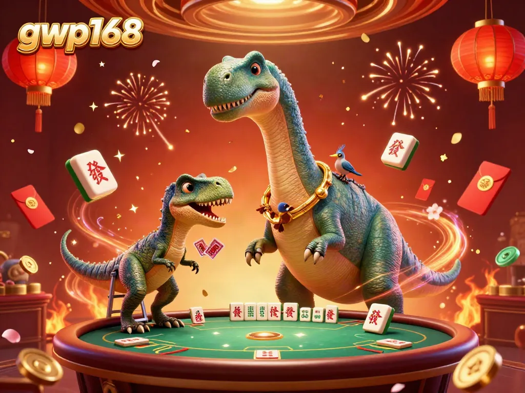 Permainan seru di gwp168, dengan brontosaurus dan raptor menghadirkan keseruan di kasino.