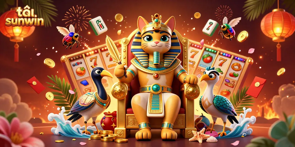 Engage in thrilling gameplay with tải sunwin featuring a vibrant casino scene full of dynamic elements.