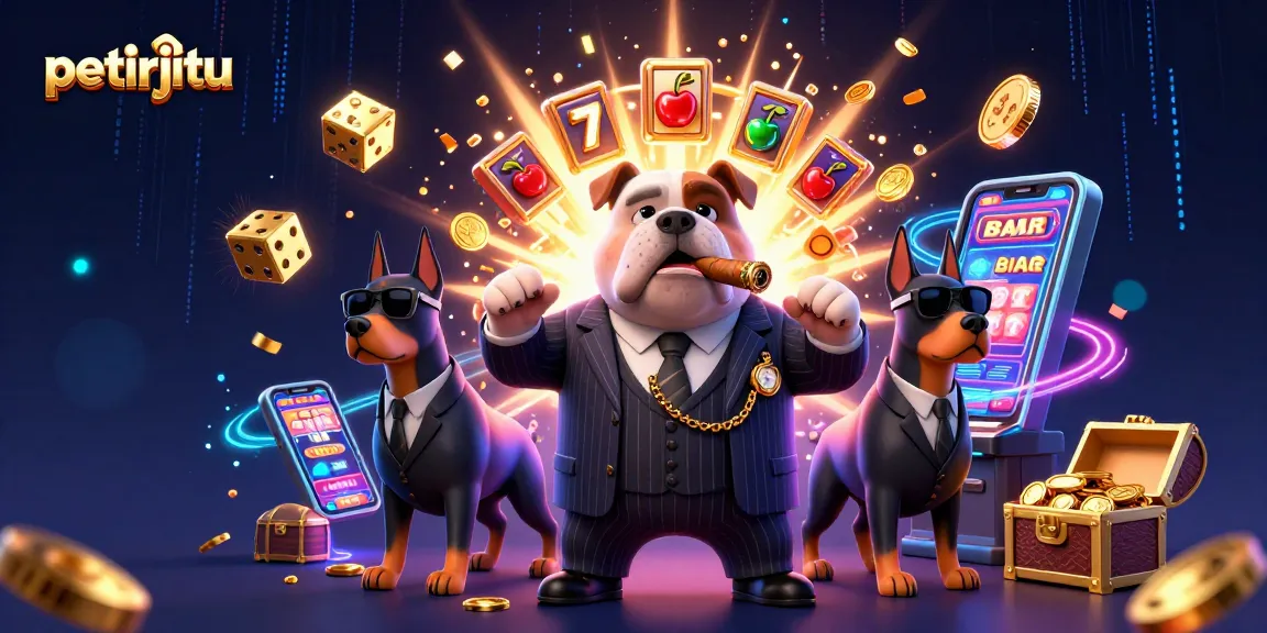 Permainan Slot Terbaik di petirjitu dengan simbol keberuntungan dan jackpot yang melimpah.