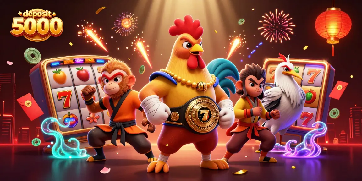 Experience excitement with deposit 5000 while enjoying captivating slot games and dynamic characters.
