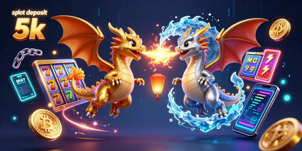 Watch the battles of fiery dragons while winning with slot deposit 5k and turbocharged rewards!