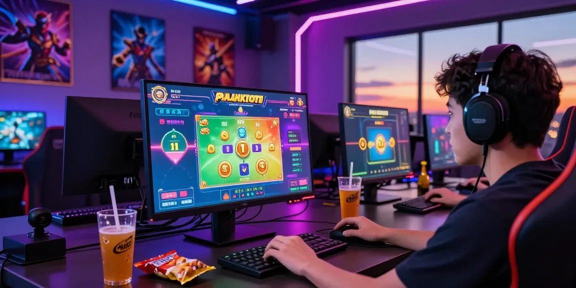 Pajaktoto togel gaming experience with vibrant graphics, dynamic player engagement, and an energetic atmosphere.