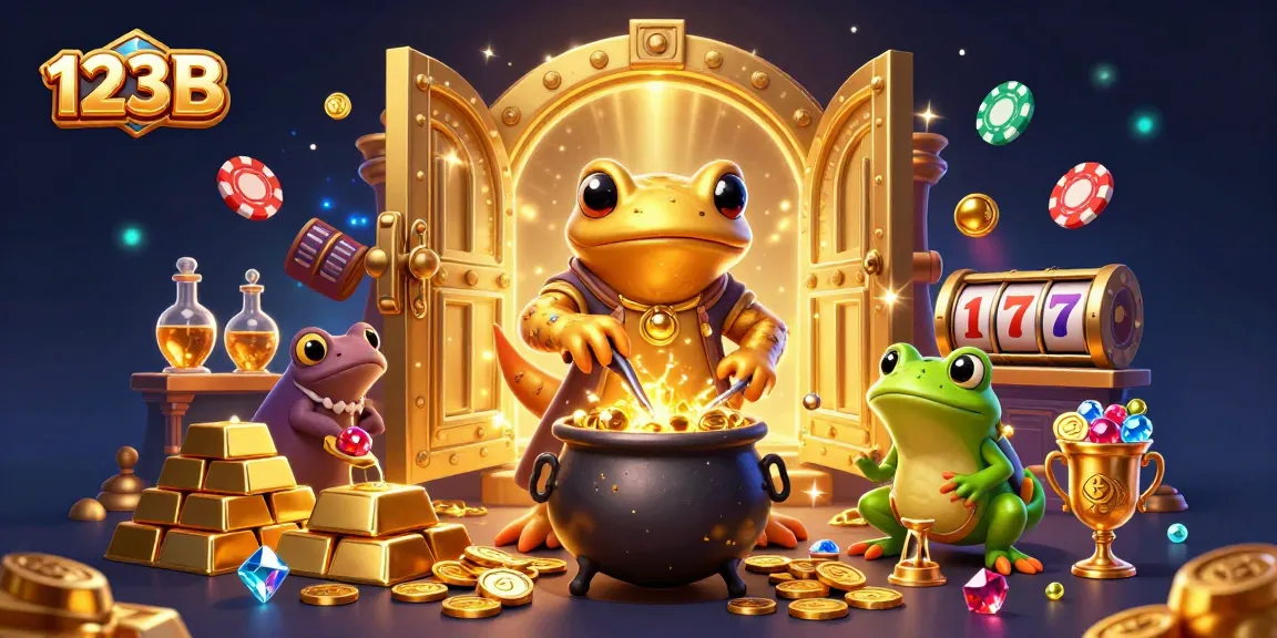 Engage with 123B's thrilling casino experience surrounded by vibrant gold coins and dynamic gaming elements.