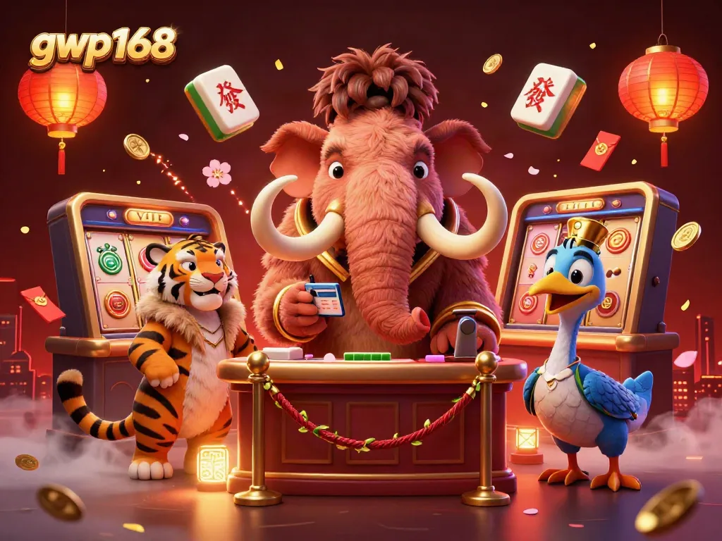 GWP168 memberikan pengalaman bermain yang unik dengan bouncer mammoth, tamu VIP, dan petugas doorman.