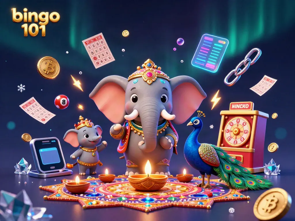 Experience thrilling gameplay with bingo 101 through a visually rich, interactive bingo scene.