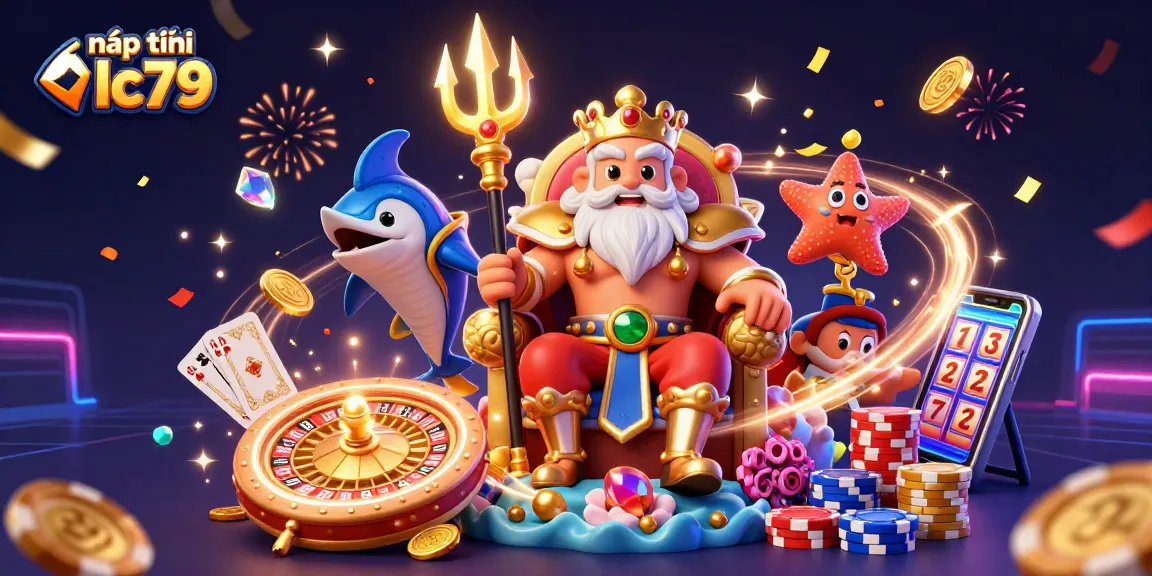 Nạp tiền lc79 để nhận ưu đãi hấp dẫn từ game cùng hình ảnh hoành tráng của các nhân vật trong casino