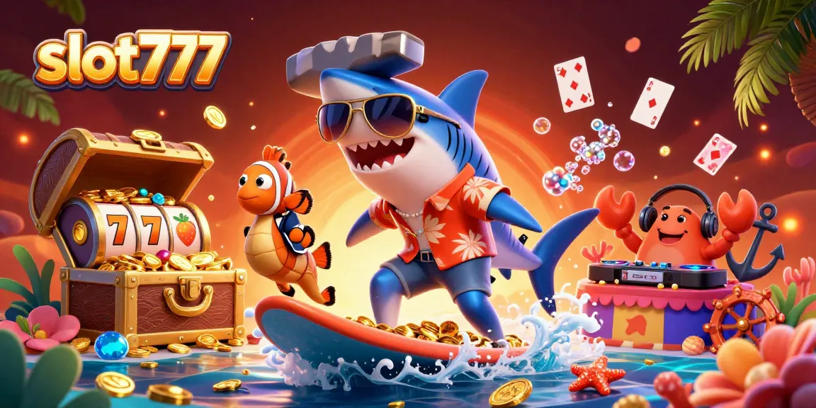 Experience exhilarating wins with slot777 in this vibrant and engaging 3D scene.
