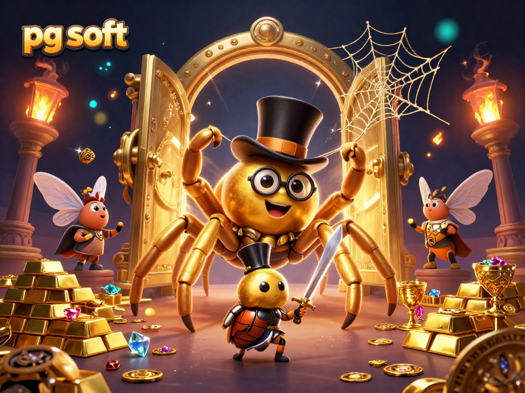 Spin to win with pg soft in this vibrant and dynamic casino illustration.