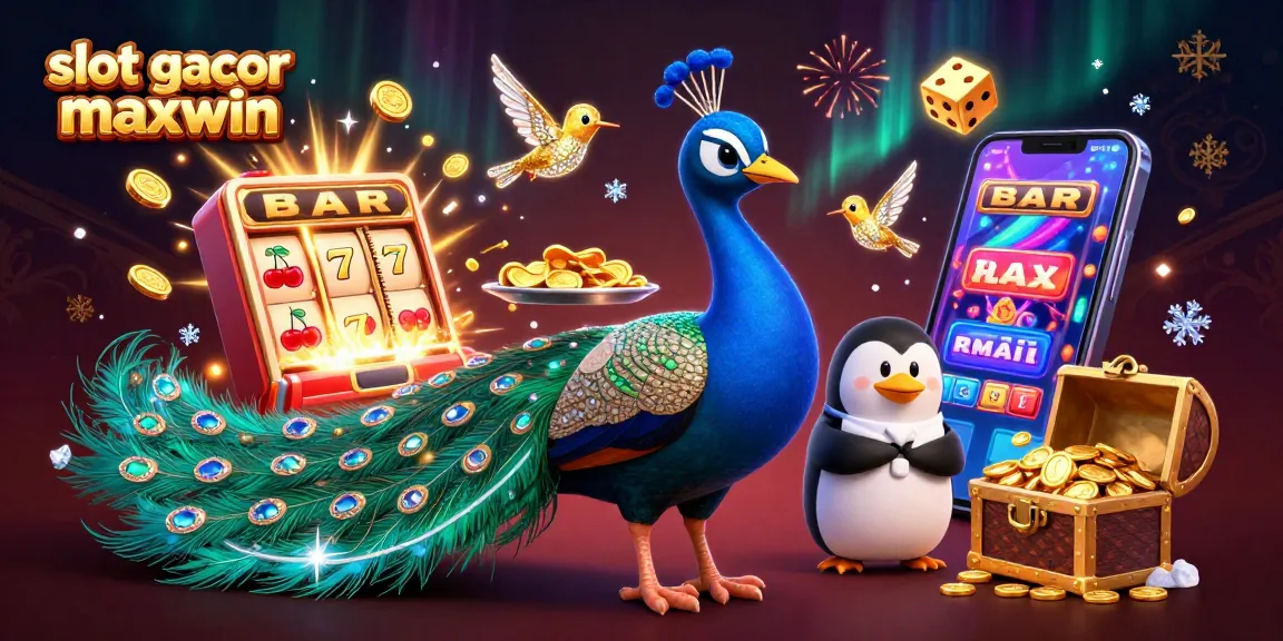 Experience the excitement of slot gacor maxwin with dynamic characters amidst vibrant casino action.