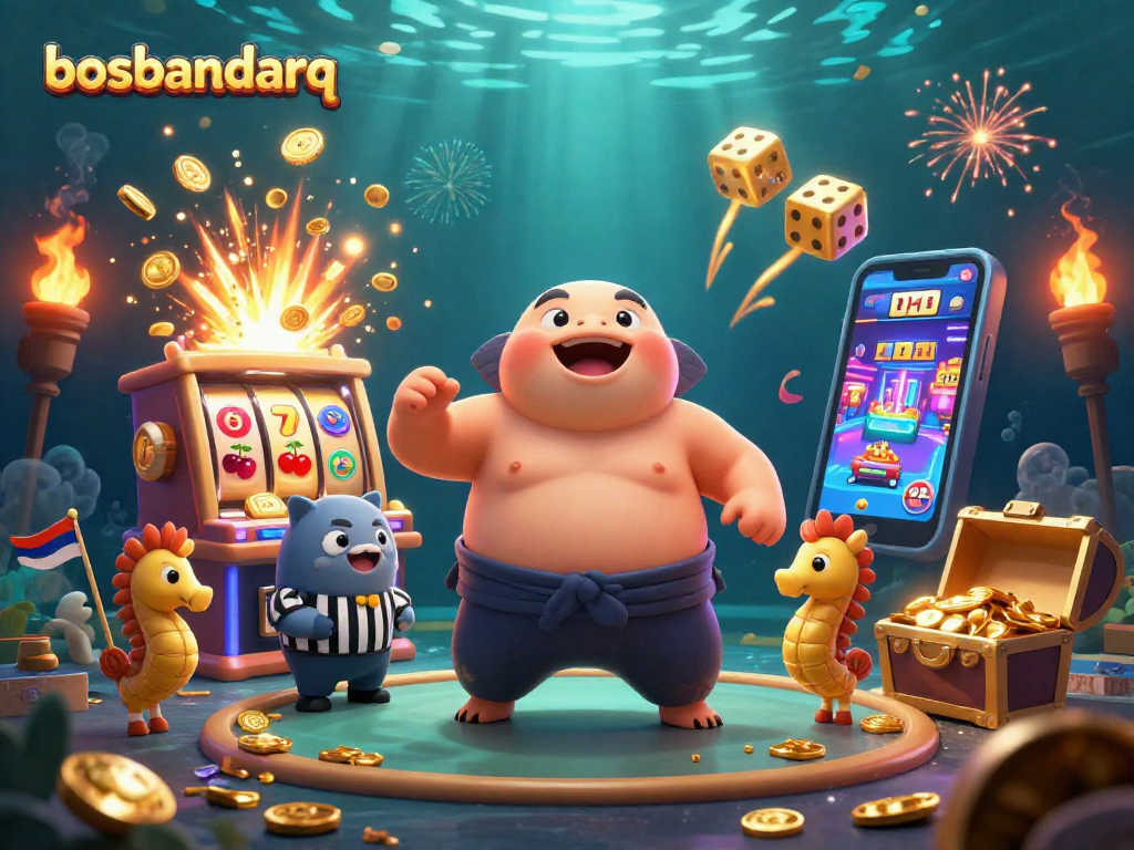 Experience the thrilling jackpot excitement with Bosbandarq's vibrant casino atmosphere.