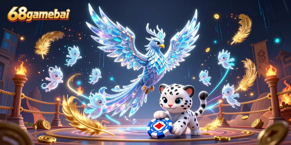 Experience vibrant gameplay at 68gamebai with a dazzling casino scene full of magic and excitement.