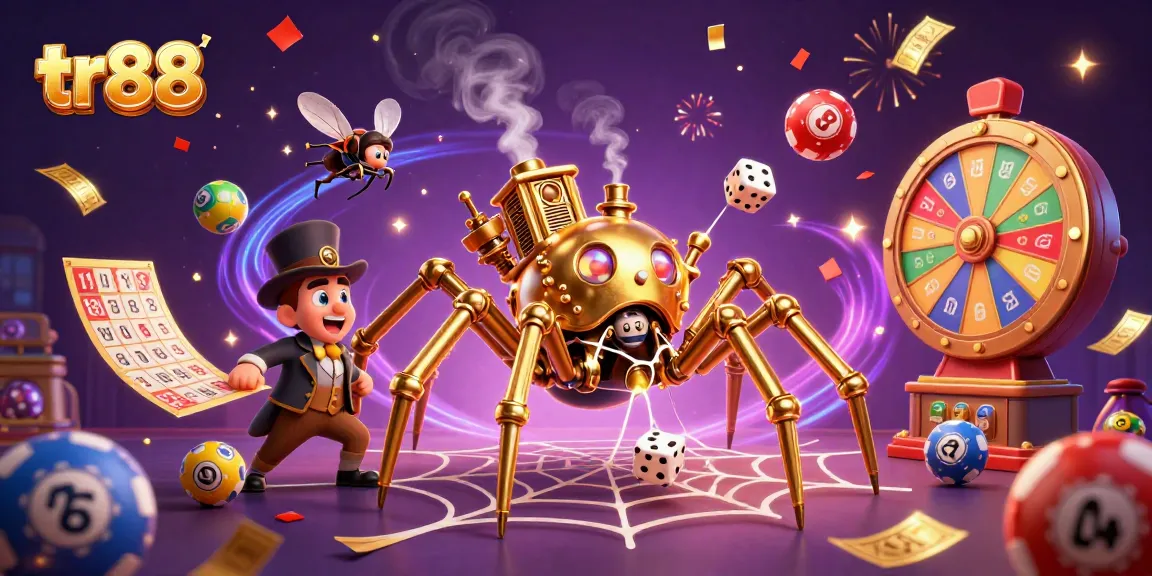 Spin the tr88 slots with vibrant colors and captivating elements for a thrilling gaming experience.