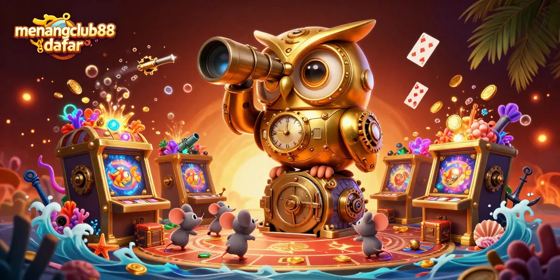 Enjoy the excitement of menangclub88 daftar with a vibrant 3D casino adventure featuring unique characters and games.