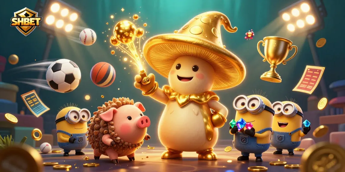 Engage with SHBET in an enchanting 3D casino world filled with magic, treasure, and sports excitement.