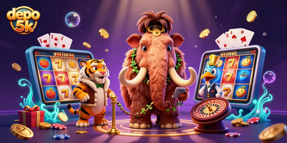 Mainkan depo 5k di situs slot menarik dengan peluang menang yang menggiurkan.