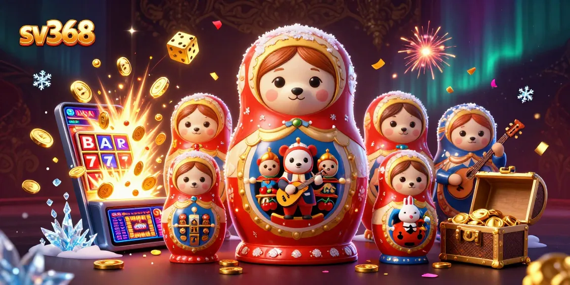 Win big at sv368 with playful cartoon characters celebrating casino excitement amidst explosive jackpots.