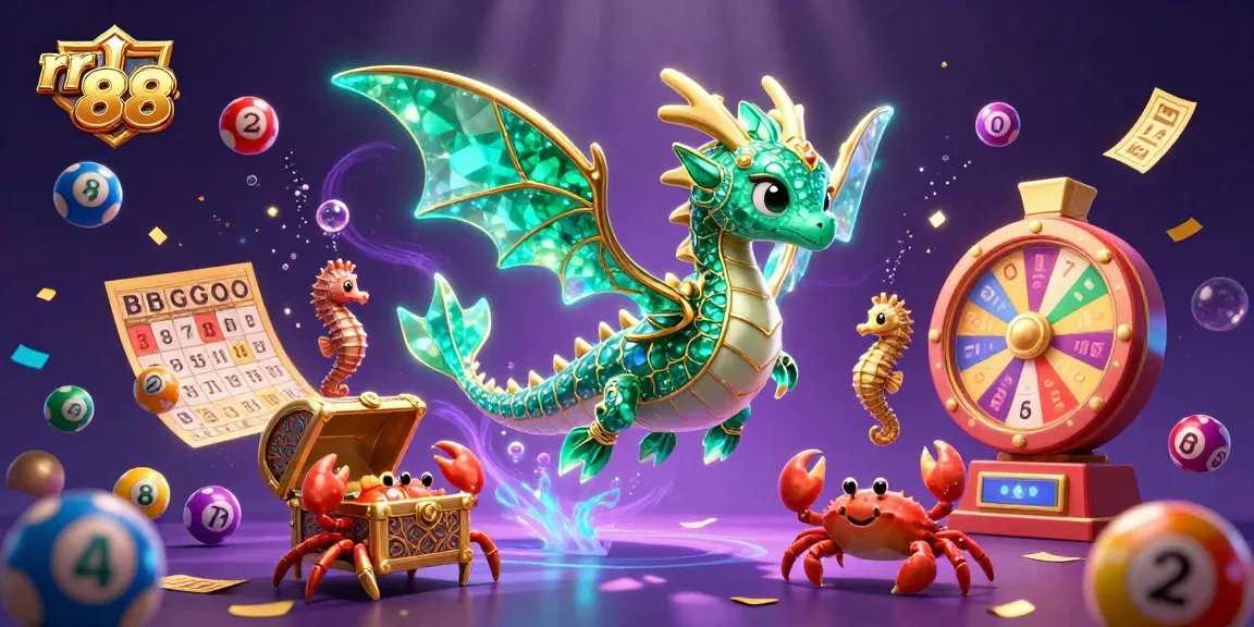 Experience the thrill of rr 88 with stunning 3D maritime creatures and vibrant gambling elements.