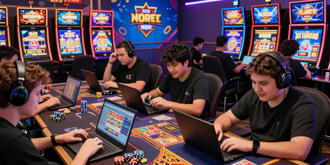 Players enjoying online gaming experiences with gamebaidoithuong showcased in a vibrant digital casino environment, highlighting excitement and community.
